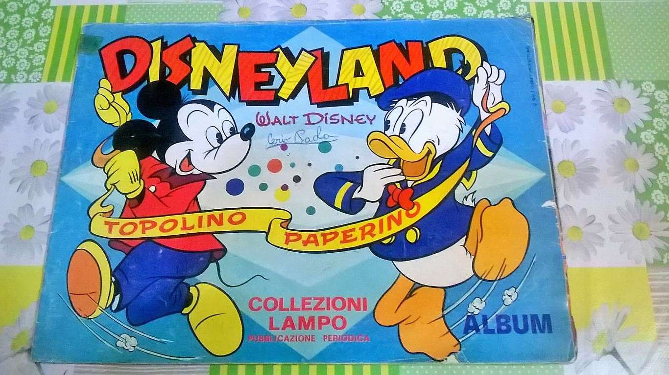 Album Disneyland - Lampo genn 1976 incompl.     